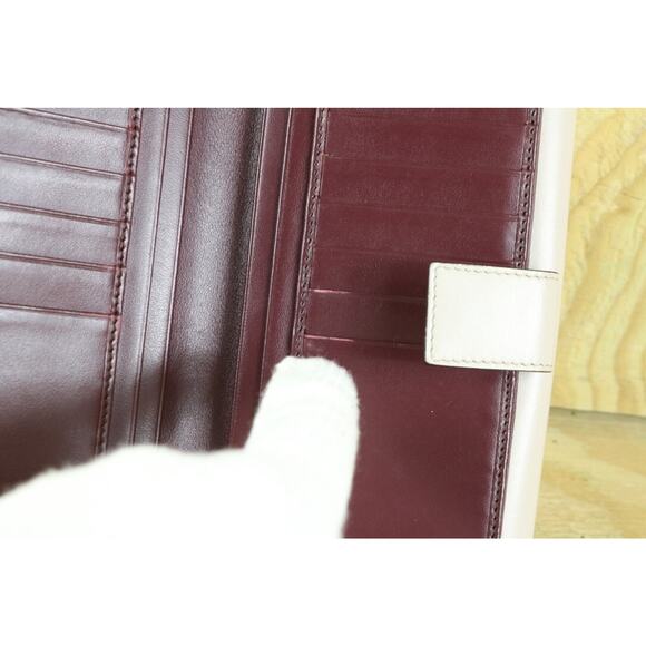 Fendi Wallet Leather Brown Gray Peekaboo Continental Certificate of Authenticity - Picture 12 of 16